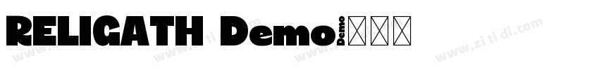 RELIGATH Demo字体转换